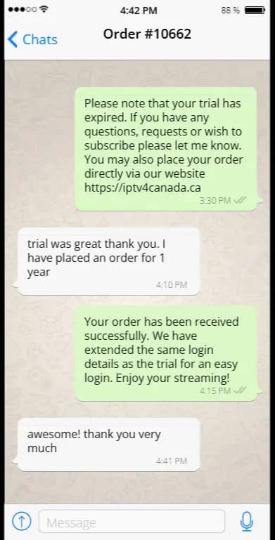 WhatsApp Rove IPTV review
