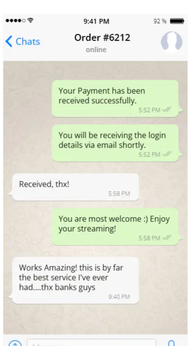 WhatsApp Rove IPTV Reviews